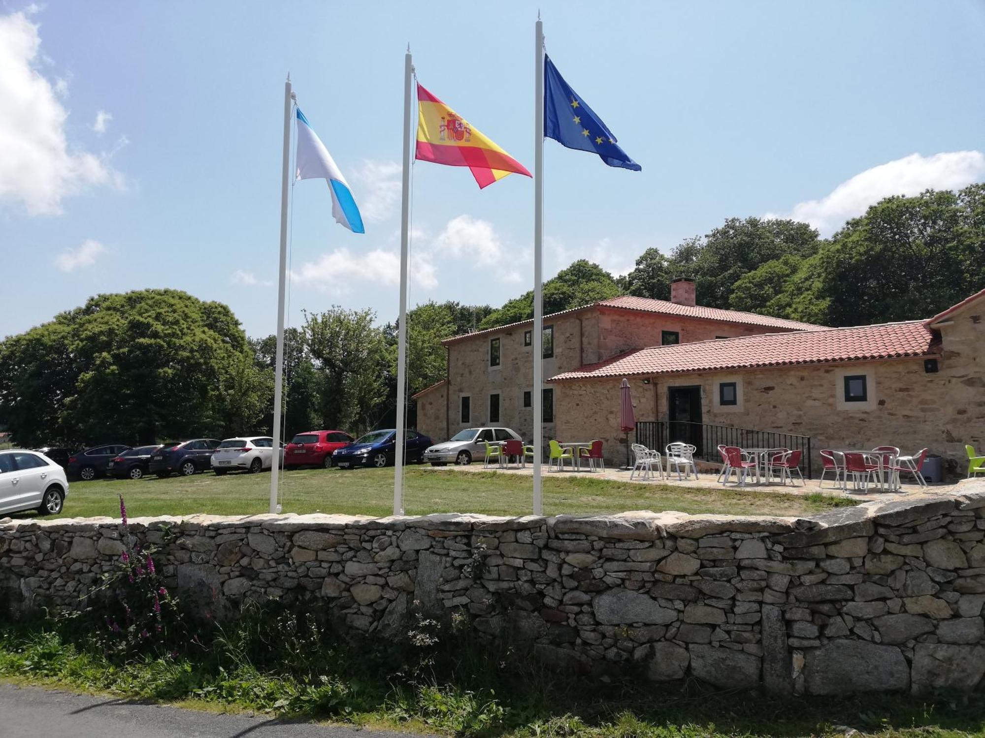 Hosteria Calixtino Palas de Rei Exterior foto